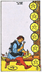 Eight of pentacles